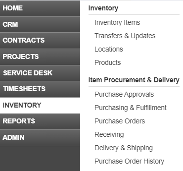 Manage Inventory and Procurement in Autotask Giant Rocketship › Giant Rocketship | Autotask