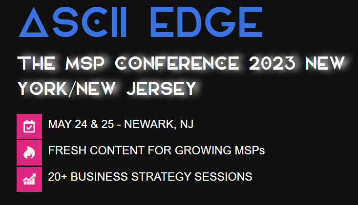 ASCII Edge 2023 New Jersey