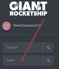 image-5 › Giant Rocketship Accessing an Autotask Task via the Rocketship Workboard